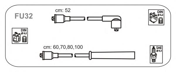 FU32 Janmor высоковольтные провода