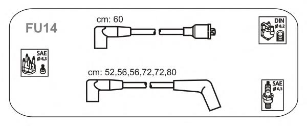 FU14 Janmor высоковольтные провода