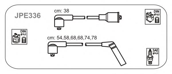 JPE336 Janmor высоковольтные провода