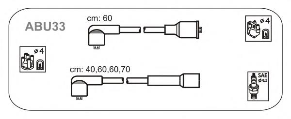 ABU33 Janmor высоковольтные провода