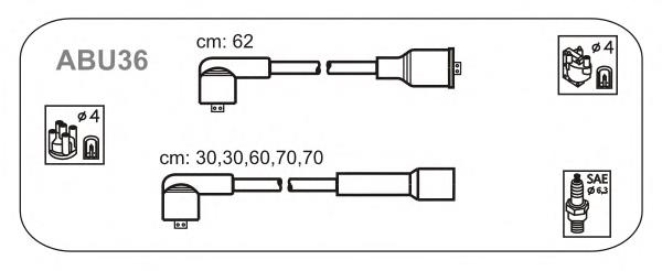 ABU36 Janmor высоковольтные провода