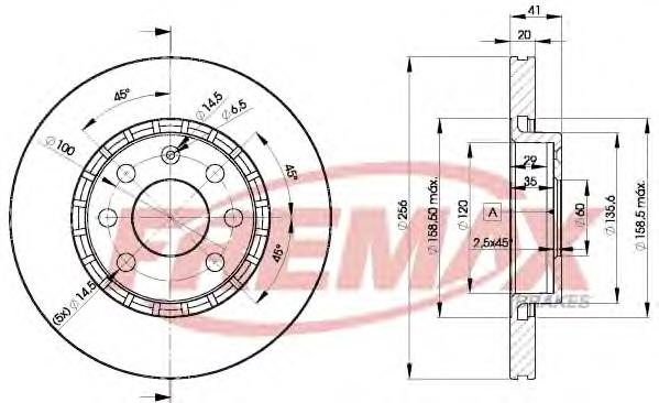 Купить BD9046 Fremax Ротор тормозной