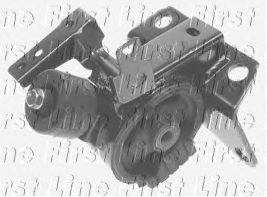 Coxim (suporte) esquerdo de motor 1237228110 Toyota