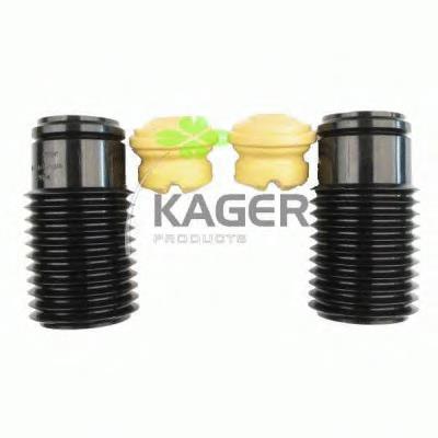 82-0002 Kager pára-choque (grade de proteção de amortecedor dianteiro + bota de proteção)