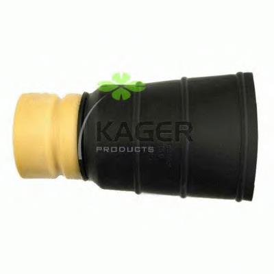 82-0035 Kager pára-choque (grade de proteção de amortecedor dianteiro + bota de proteção)