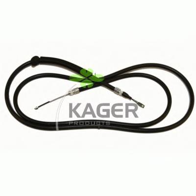 19-1251 Kager cabo do freio de estacionamento dianteiro