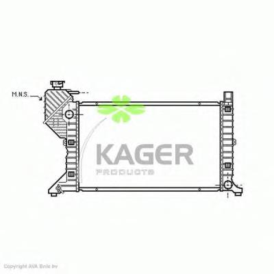 310617 Kager радиатор