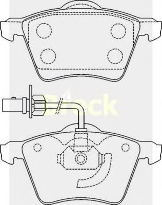Купить 234180070310 Breck Колодки тормозные