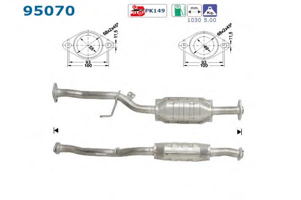 Compre CAK10736 NAP Convertidor - catalisador