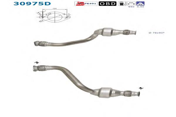 9109629 Opel Конвертор-катализатор