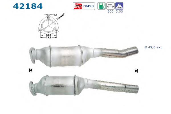 Катализатор Kamoka 8015057