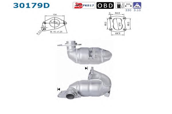 Convertidor - catalisador Renault LOGAN KS