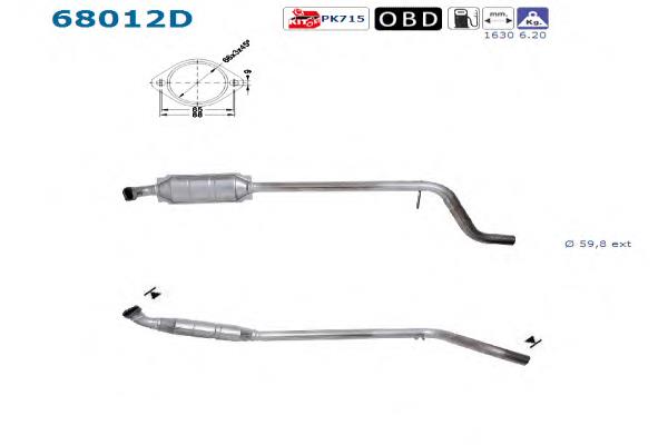WAG000203 Land Rover Конвертор-катализатор