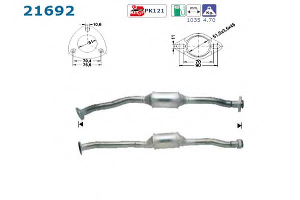 855063 Opel Конвертор-катализатор