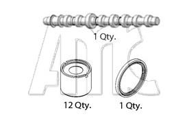 Árvore distribuidora de motor AANS007 Japan Parts