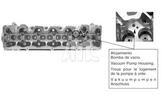 Купить BD00045 Motoparts ГБЦ  двигателя