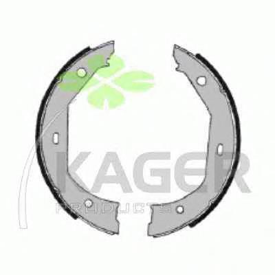 34-0427 Kager колодки ручника (стояночного тормоза)