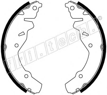 Задние барабанные колодки 1023004 Fri.tech