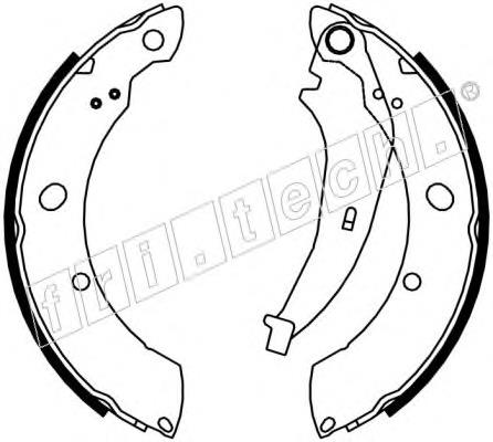 Задние барабанные колодки 1023008 Fri.tech