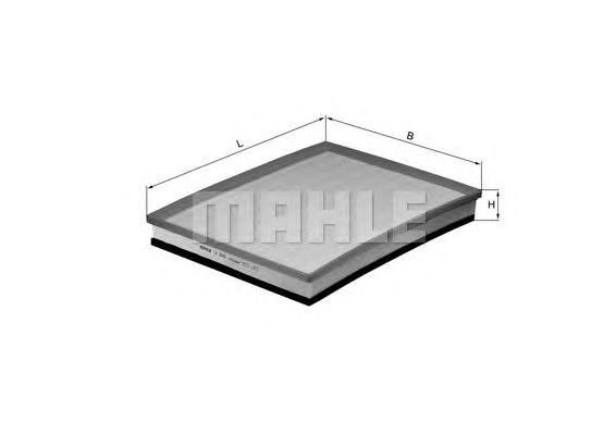 LX2080 Mahle Original filtro de ar