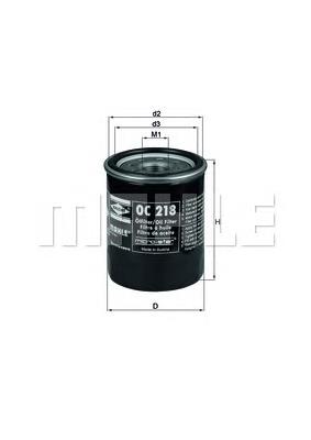 Воздушный фильтр LX218 Mahle Original