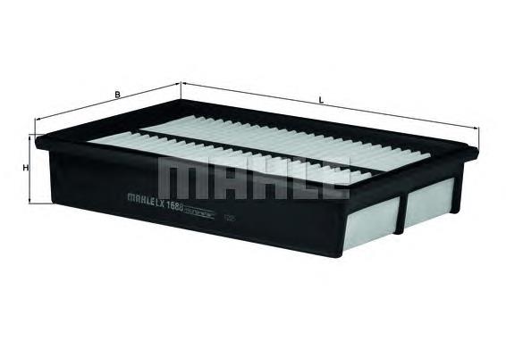 Купить LX1688 Mahle Original Автомобильный фильтр воздуха