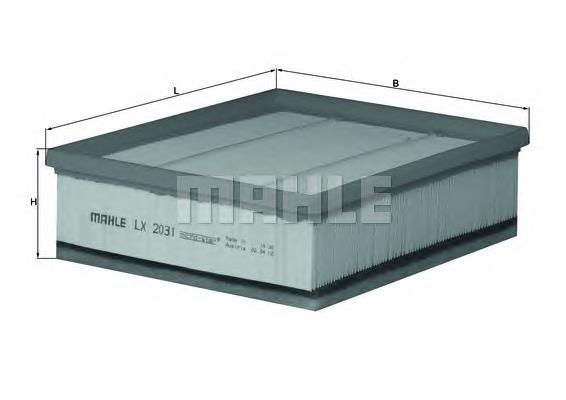 Воздушный фильтр LX2031 Mahle Original