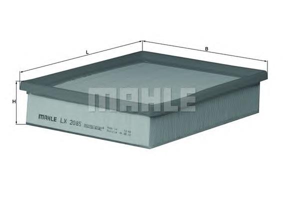 LX2085 Mahle Original Воздушный фильтр двигателя