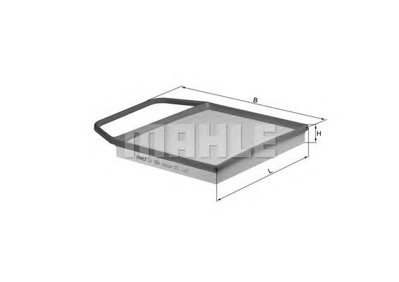 Элемент воздушного фильтра Mahle Original LX1564 цена, от 18.66 USD
