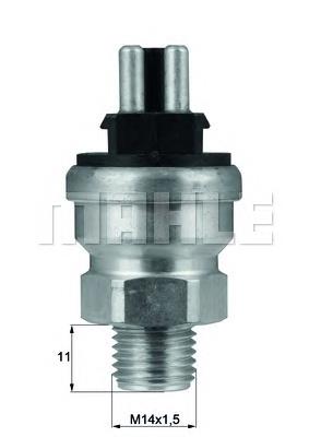 TSW 47 Mahle Original sensor de temperatura do fluido de esfriamento (de ativação de ventilador do radiador)