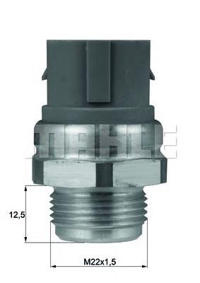Купить TSW48D Mahle Original Датчик включения вентилятора радиатора 