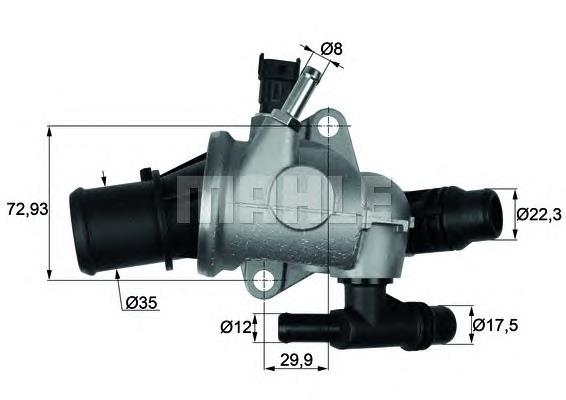 Купить TI15288 Mahle Original Автомобильный термостат