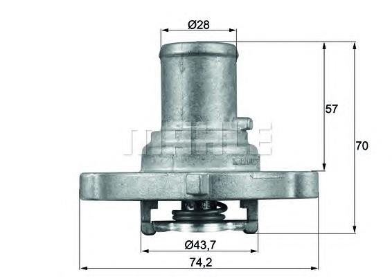 TI12287D Mahle Original Авто термостат