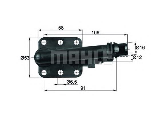 TO582 Mahle Original termostato adicional