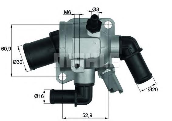 TI 173 88 Mahle Original termostato