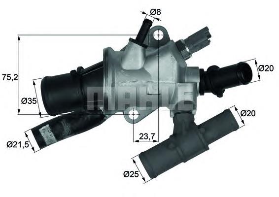 TI16688 Mahle Original termostato