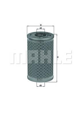 Купить OX96D Mahle Original Фильтр центробежный очистки масла
