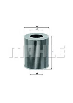 Купить OX369D Mahle Original Фильтр центробежный очистки масла