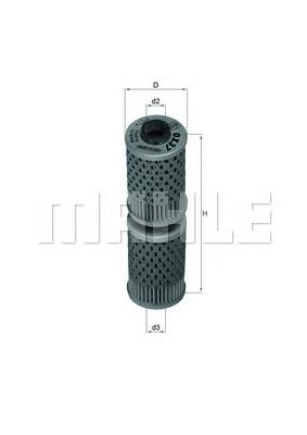 OX37D Mahle Original Масляный фильтр двигателя