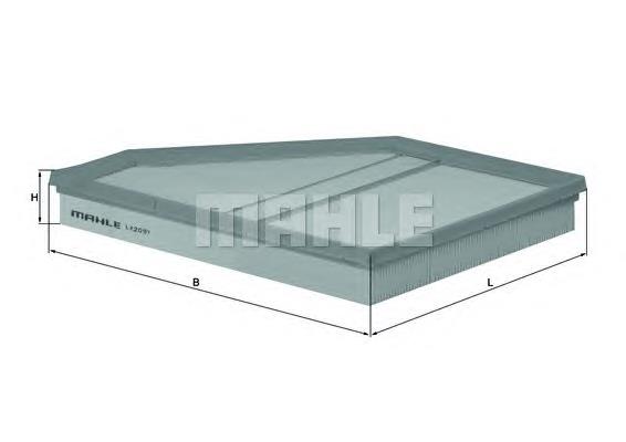 Элемент воздушного фильтра Mahle Original LX2097 цена, от 20.97 USD
