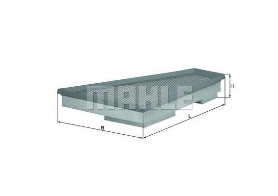 LX1663 Mahle Original Воздушный фильтр двигателя