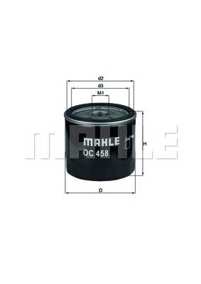 OC458 Mahle Original Масляный фильтр двигателя