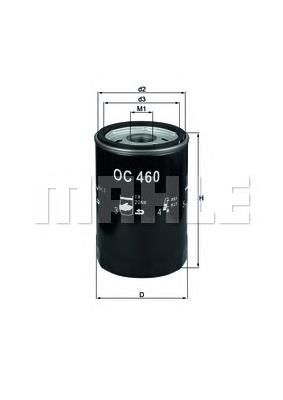Купить OC460 Mahle Original Фильтр центробежный очистки масла