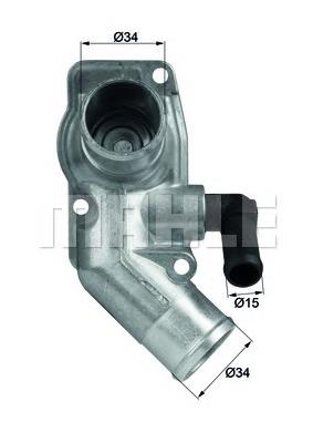 TI4392D Mahle Original termostato