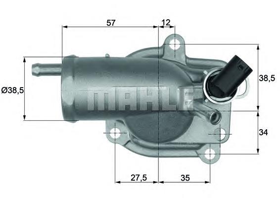 Термостат в корпусе Mahle Original TH987 цена, от 26.44 USD