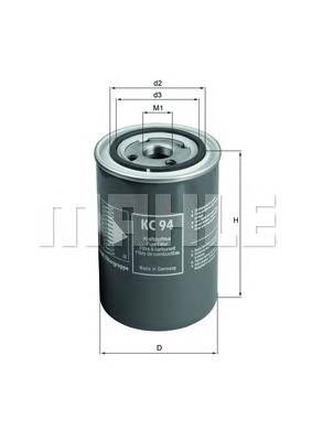 Фильтр топливный Mahle Original KC94