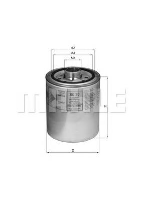 Масляный фильтр HY814W Hengst