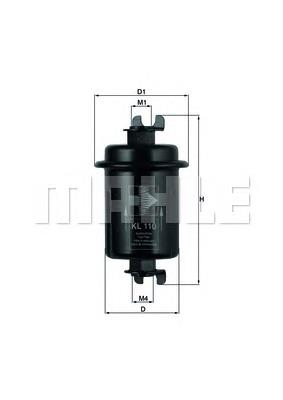 KL110 Mahle Original Фильтр топлива