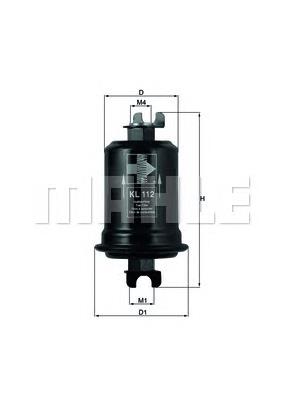 KL112 Mahle Original Фильтр топлива