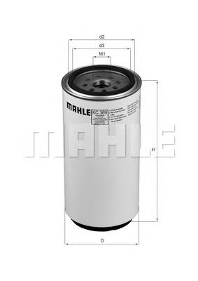 KC369D Mahle Original топливный фильтр